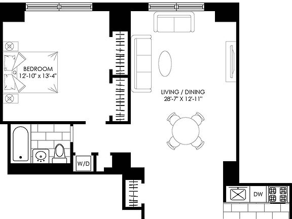 2nd image of 70 W 93rd St #7019A