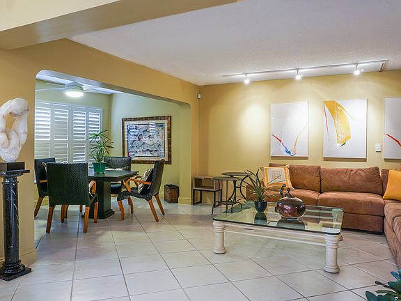 Living area with sunroom