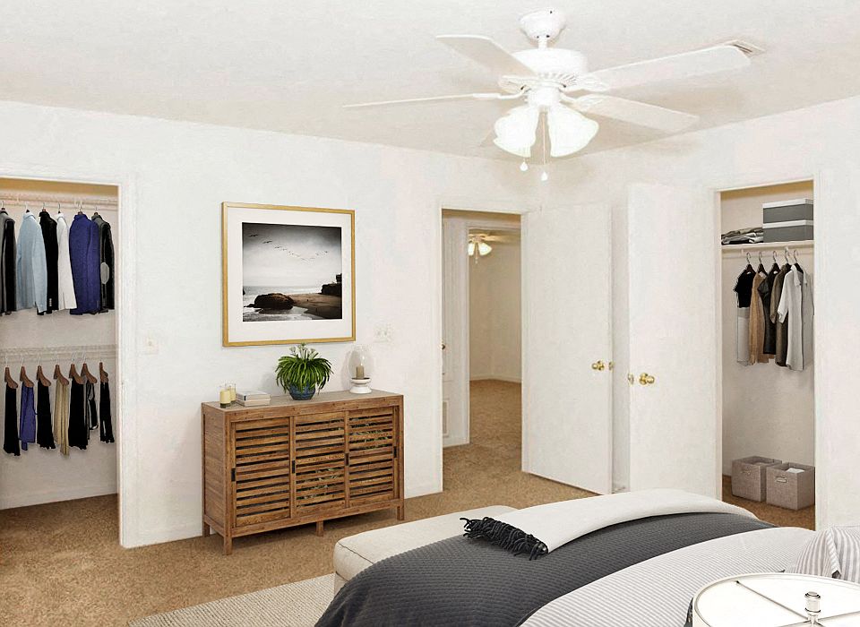 Relaxing and Spacious Bedrooms