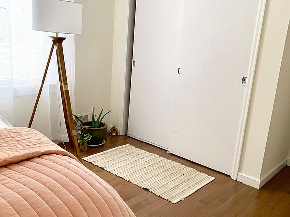 Large closet in primary bedroom.