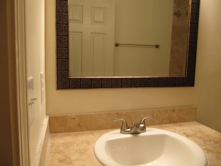 guest bathroom.