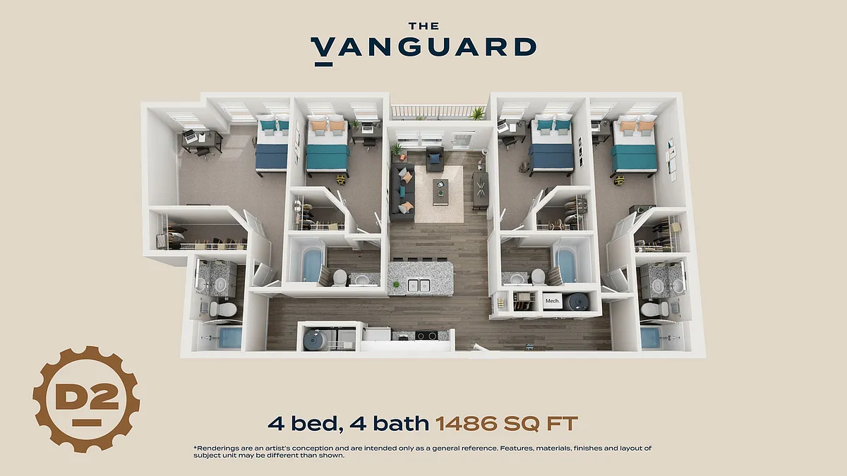 Floor plan D2