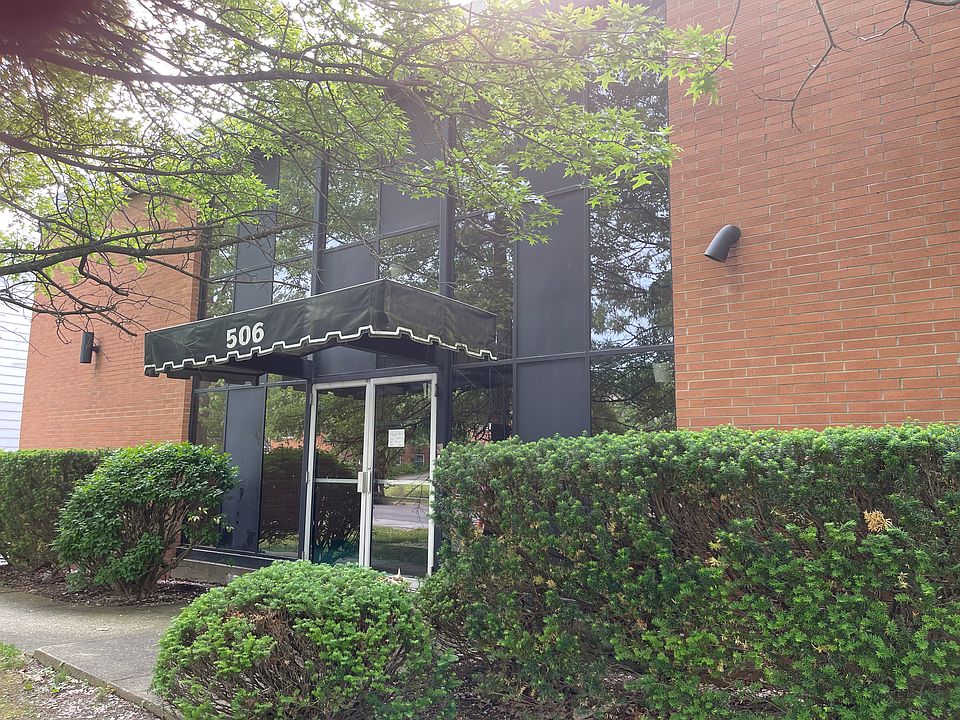 Street Entrance with two story, glass enclosed, locked lobby