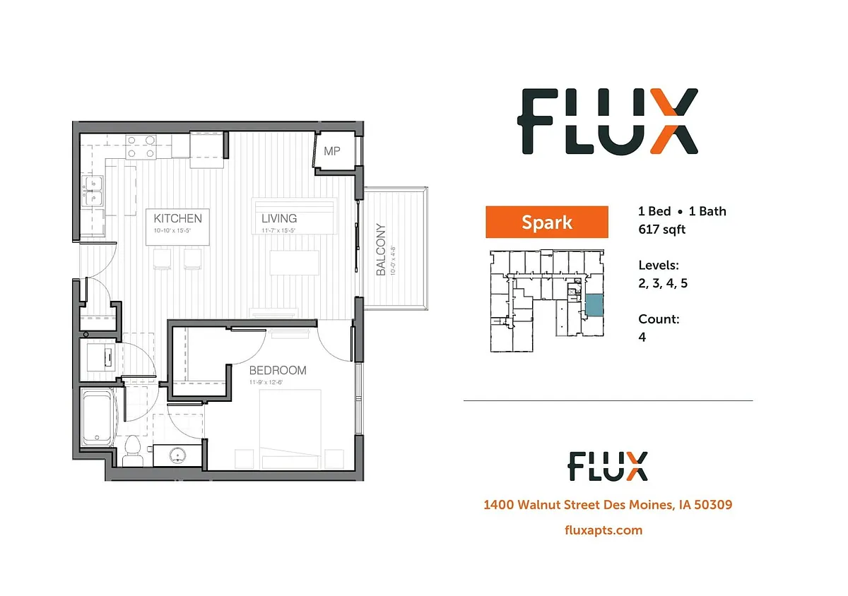 Floor plan Spark