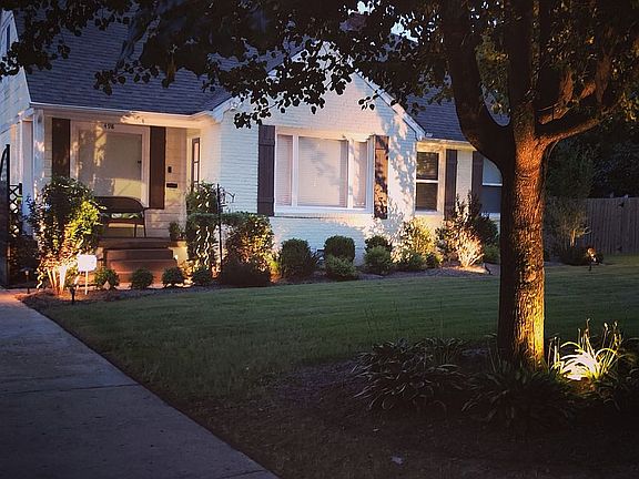 Gorgeous lighting at night