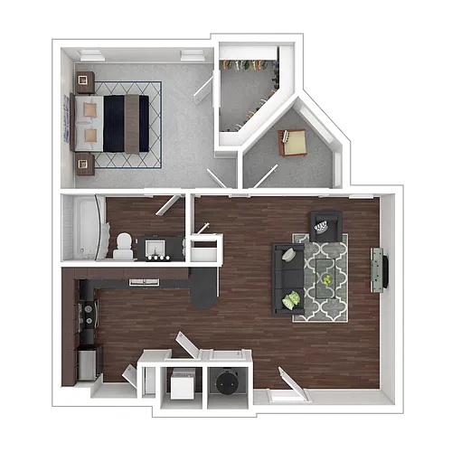 Floor plan A2 District