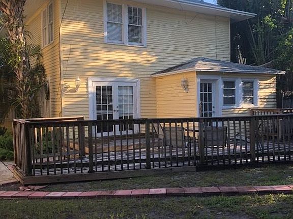 Rear view with patio / deck