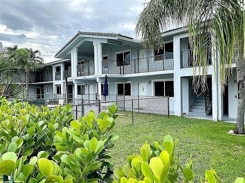 Outside Bldg. 2nd Stairway Entrance