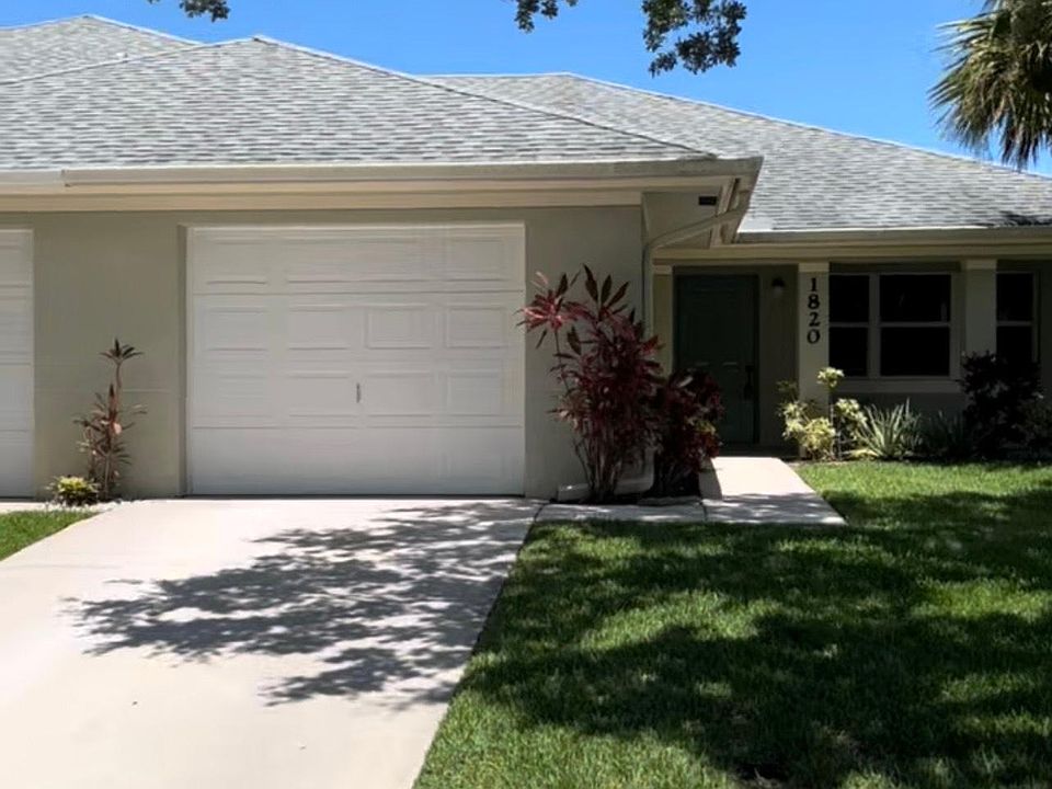 Exterior front. 1 Car garage.