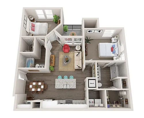 Floor plan B4