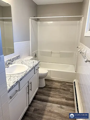 Floor plan 1 Bedroom 731 Unit 2