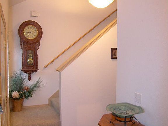 Front entry and stairs