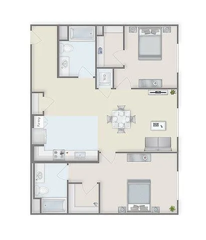 Floor plan B6