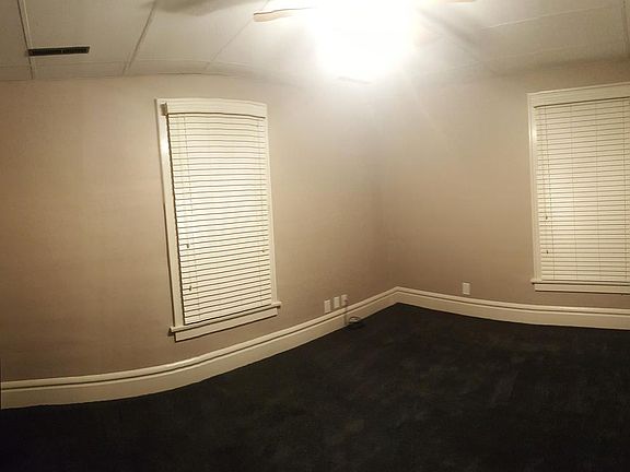 Bedroom with walk in closet