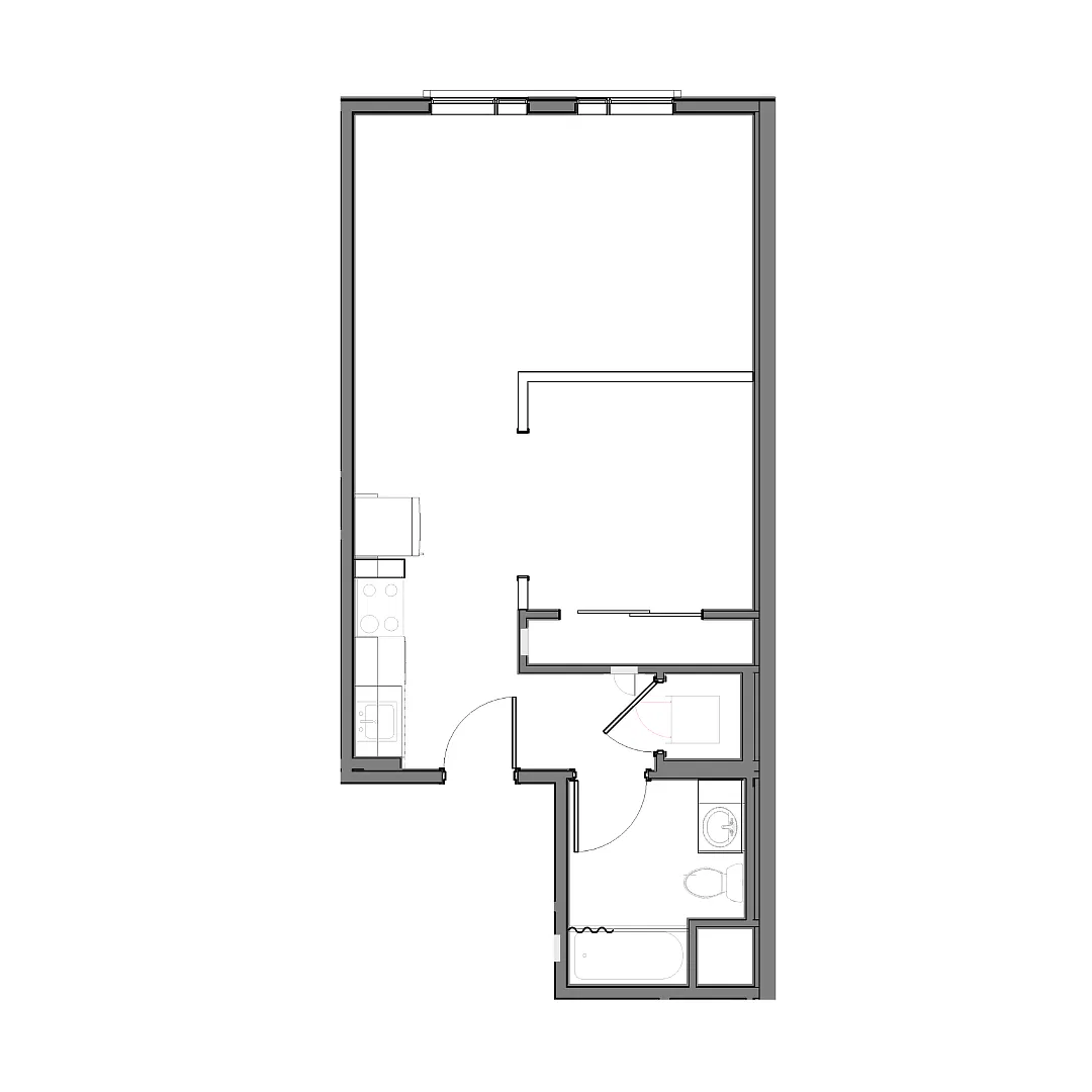 Floor plan The Crosscut