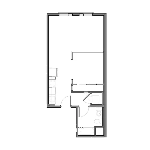 Floor plan The Crosscut