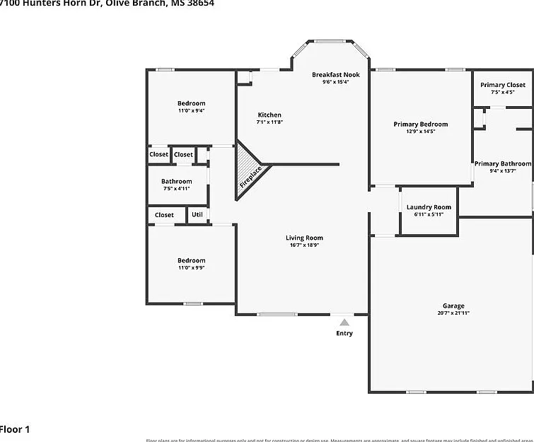 3 bed, 2.0 bath, 1490 sqft, $1,890 — Photo 2