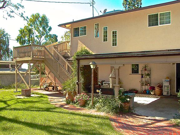 Backyard view