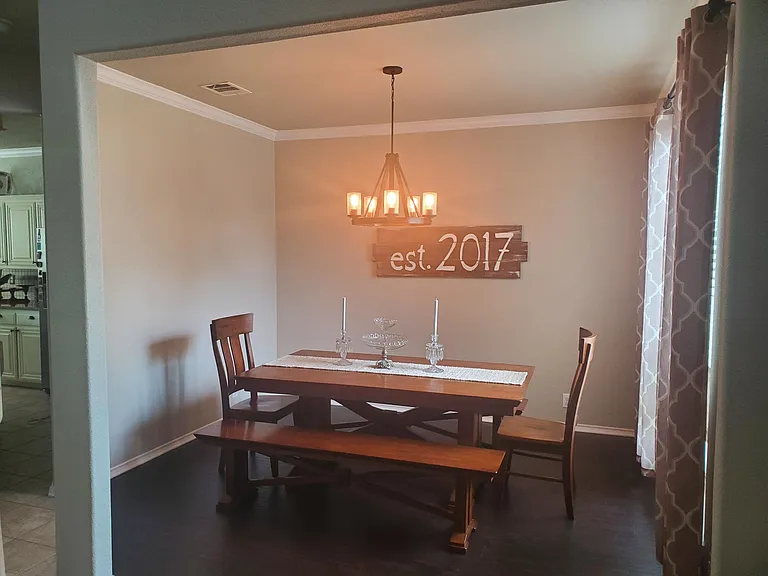 Furnished Dinning Room