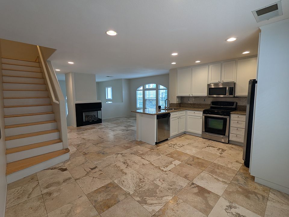 Kitchen and main living room