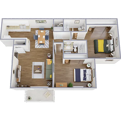 Floor plan Hacienda