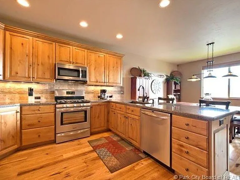Main Floor Kitchen and Dining area