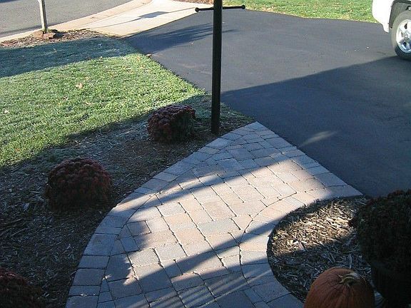 Custom Paver Walkway