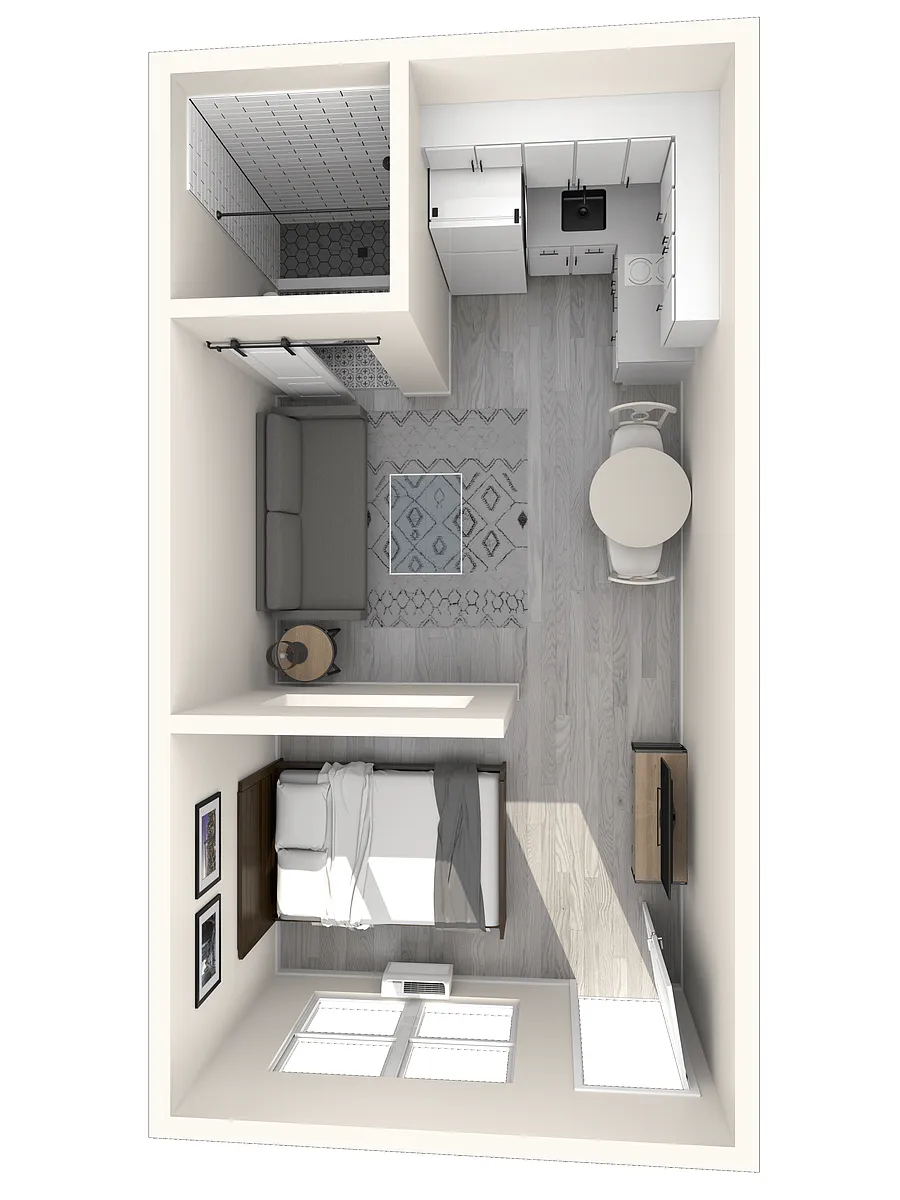 Floor plan Small Urban Studio