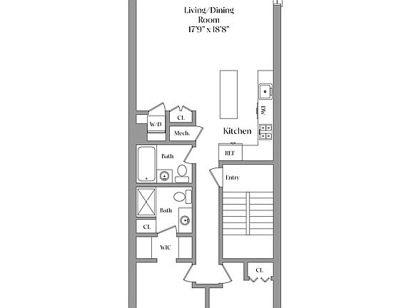 2nd image of 93 Douglass St #2