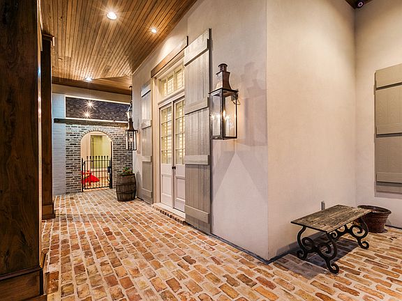 Beautiful entry porch