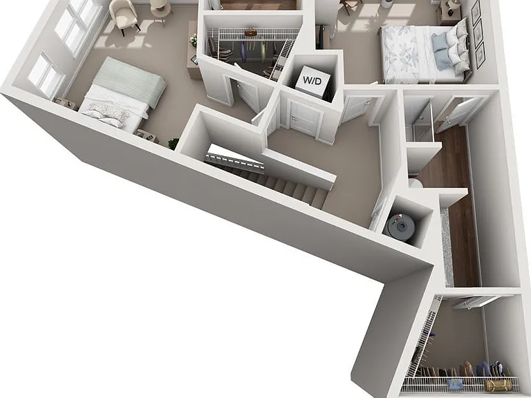Loft 3 floor plan The Carson