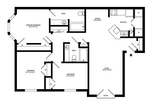 Floor plan Tudor