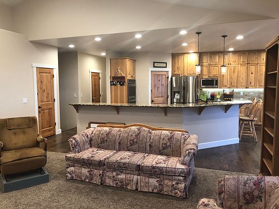 Living Room into Kitchen