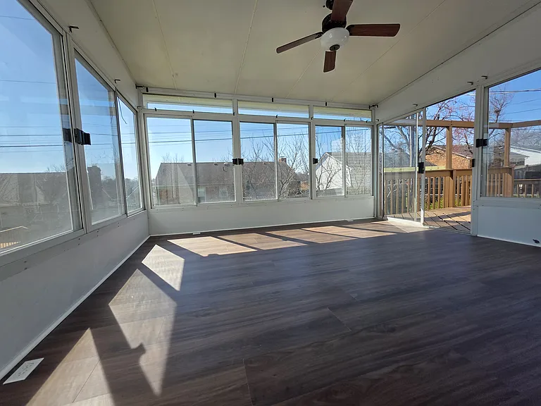 Large sunroom