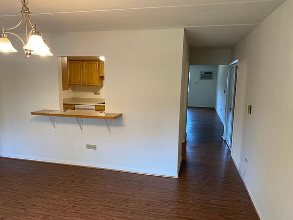 Dining room with pass-through to kitchen