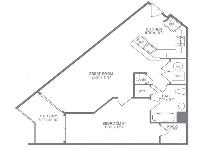 Floor plan Coneflower West
