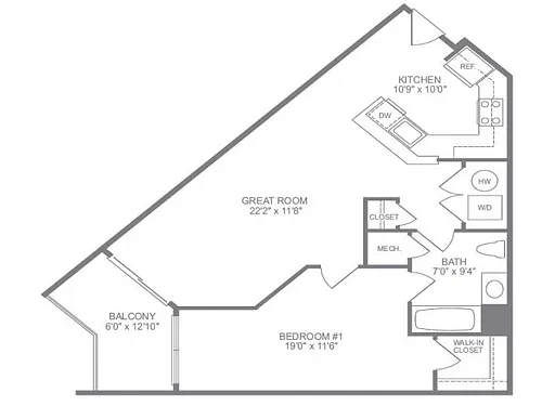 Floor plan Coneflower West