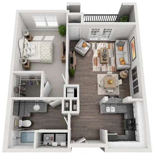 Floor plan The Beltline