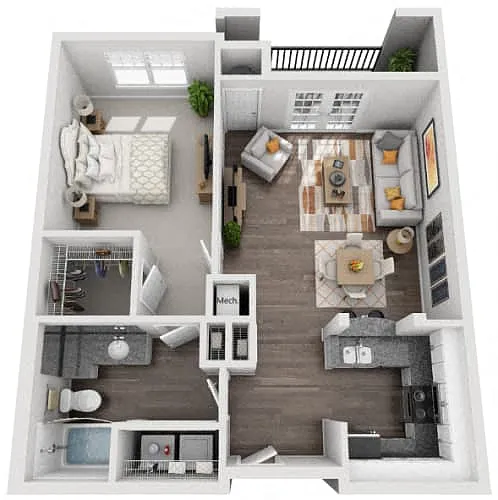 Floor plan The Beltline