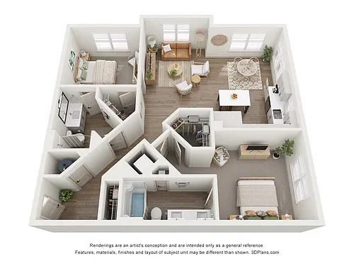 Floor plan B7