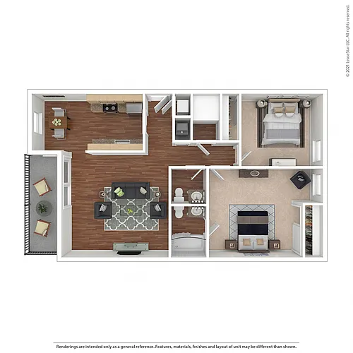 Floor plan Zinfandel