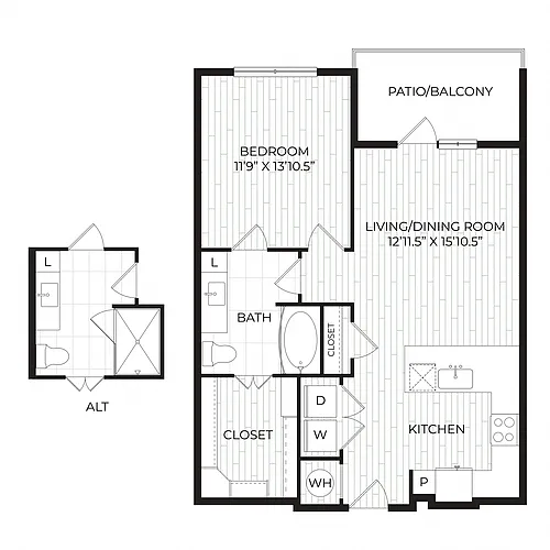 Floor plan A50