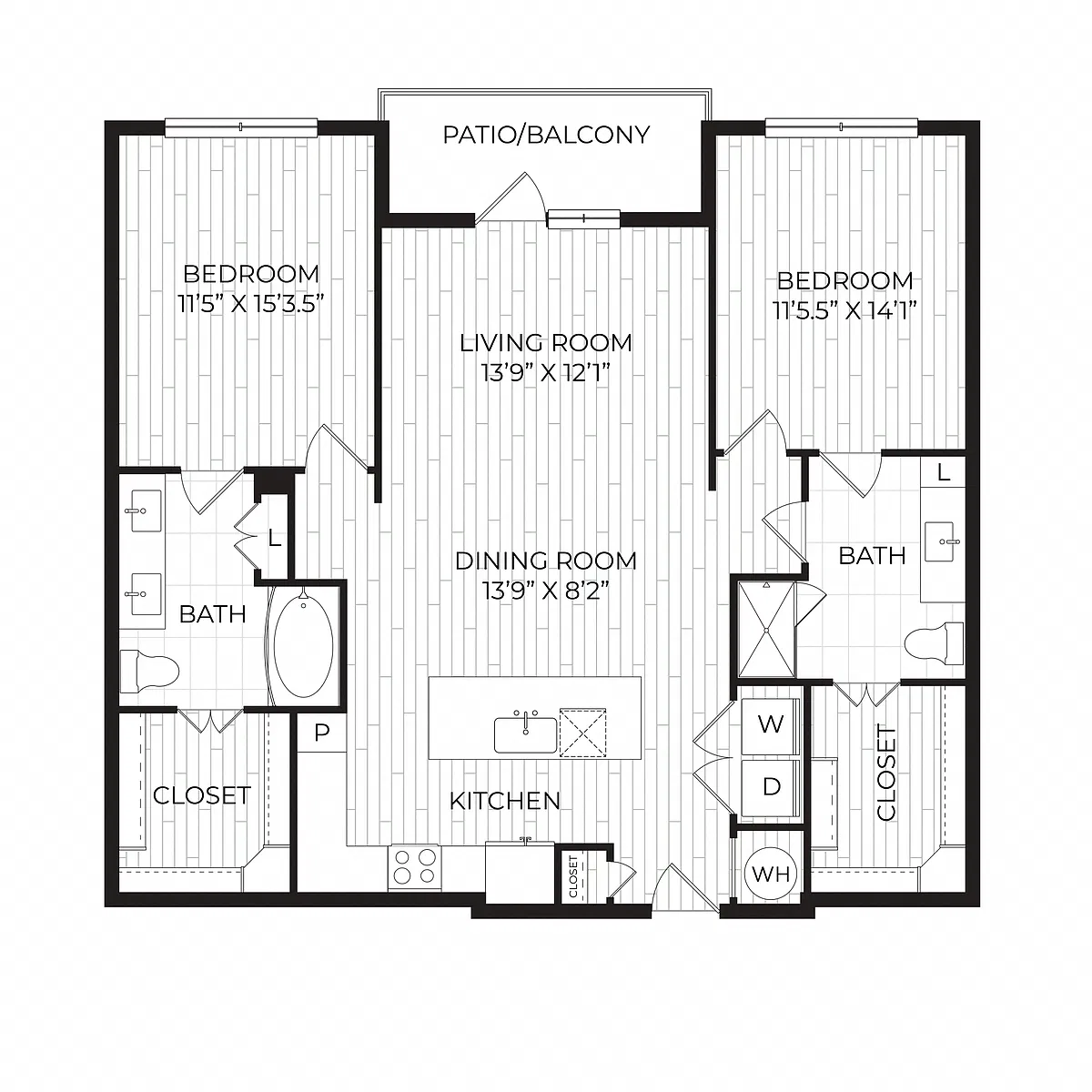 Floor plan B50