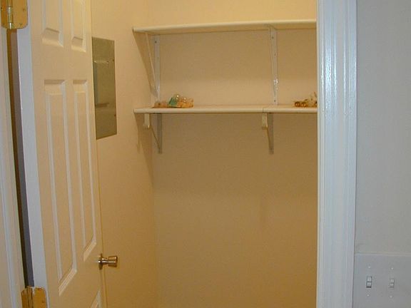 walk in pantry great storage for coats and shoes
