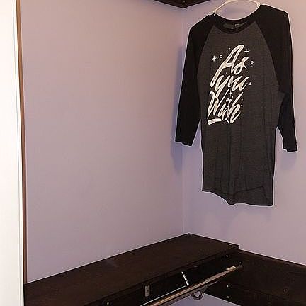 Master closet