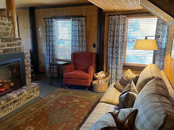 Living room with sofa bed