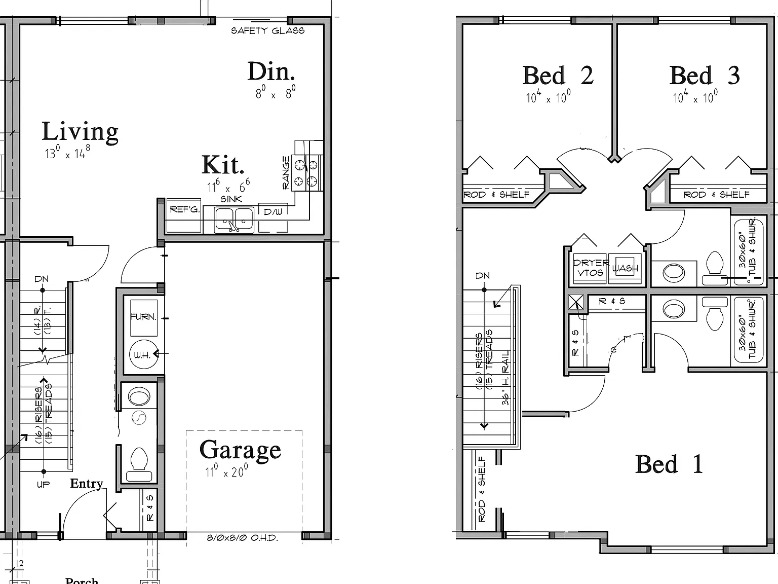 3 bed, 2.5 bath, 1318 sqft, $2,100 — Photo 3