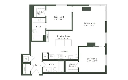 Floor plan TD1