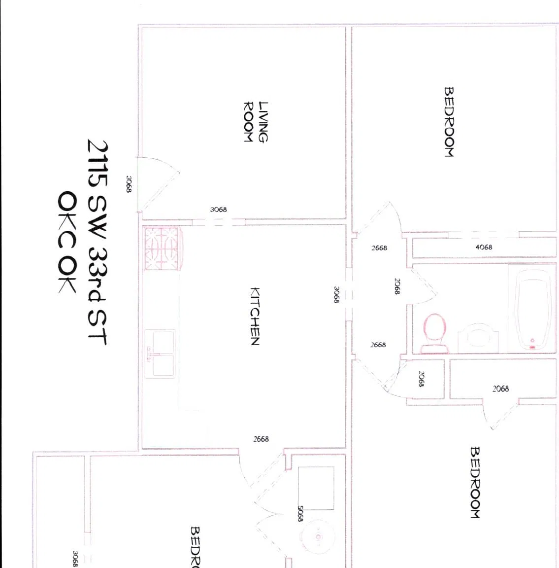 3 bed, 900 sqft, $975 — Photo 2