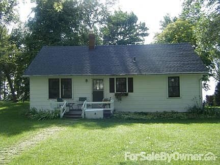 view from private road